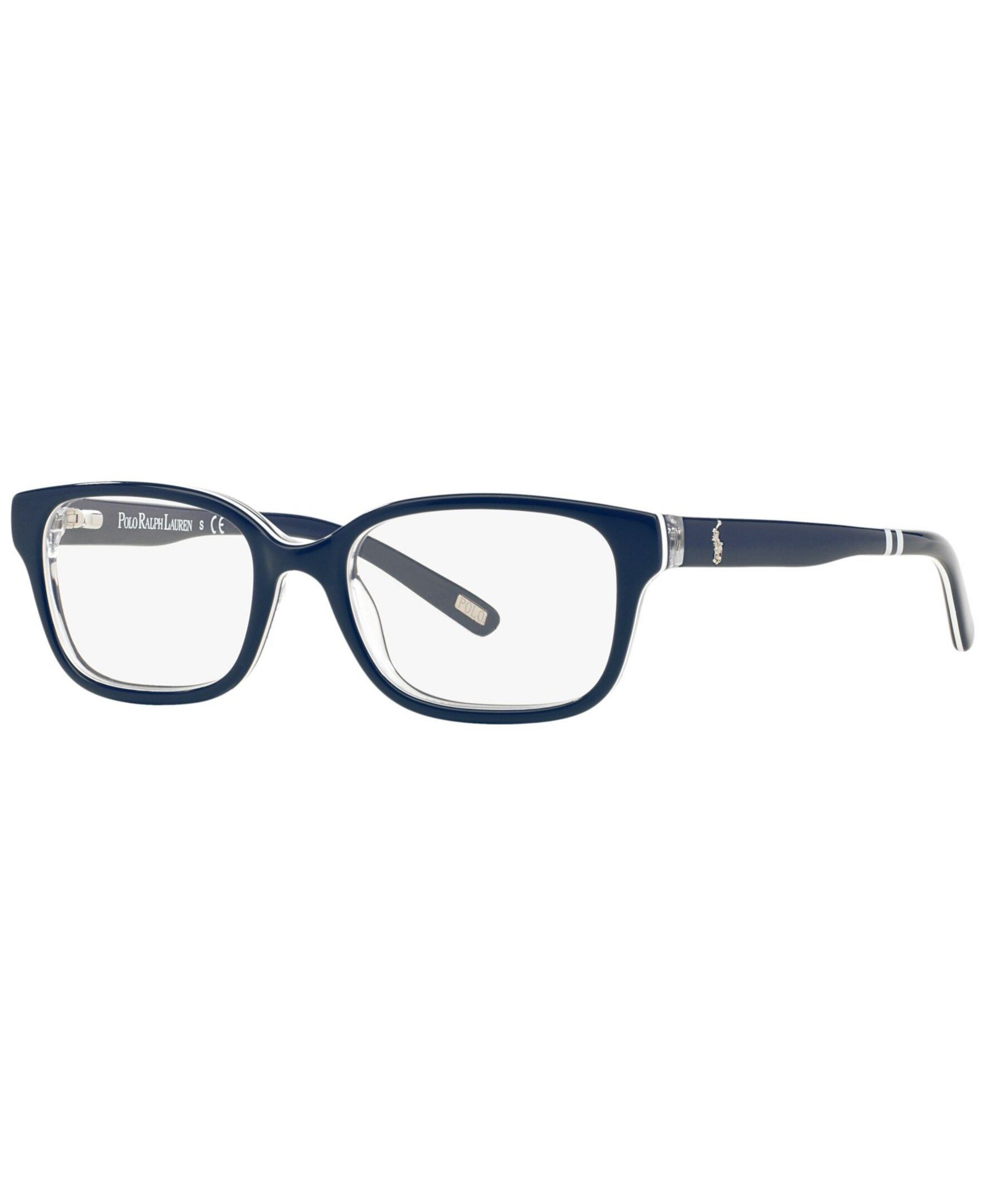 Polo Ralph Lauren Kids Rectangle Plastic PP8520 Eyeglasses(Ages 07-10)