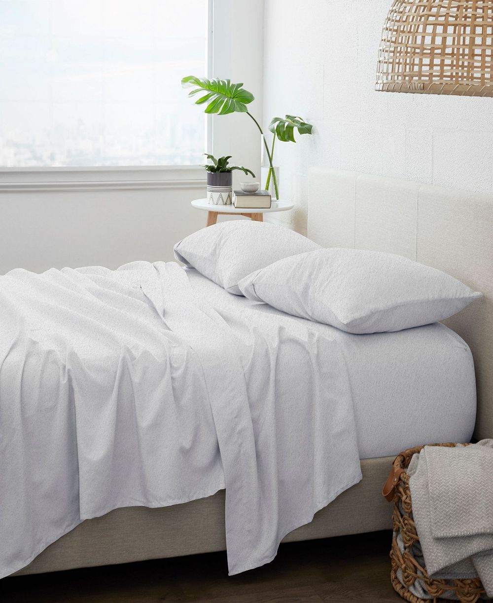 ienjoy Home Ultra Soft Flannel 3-Pc. Sheet Set, Twin
