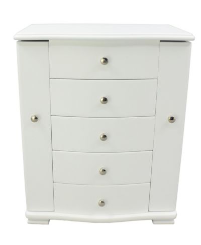 PKO Inc. Contemporary White Jewelry Box