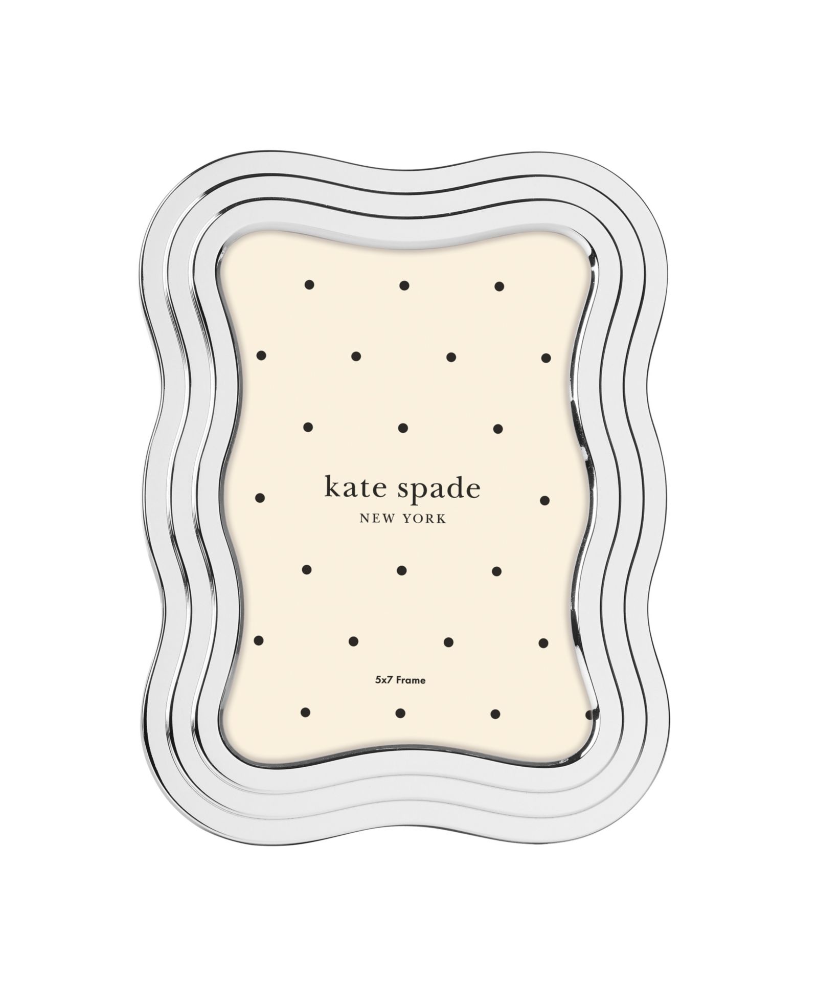 kate spade new york South Street Wavy Frame, 5" x 7"