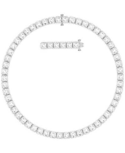 Колье Swarovski Rhodium-Plated Millenia All-Around, 15" + 2" extender