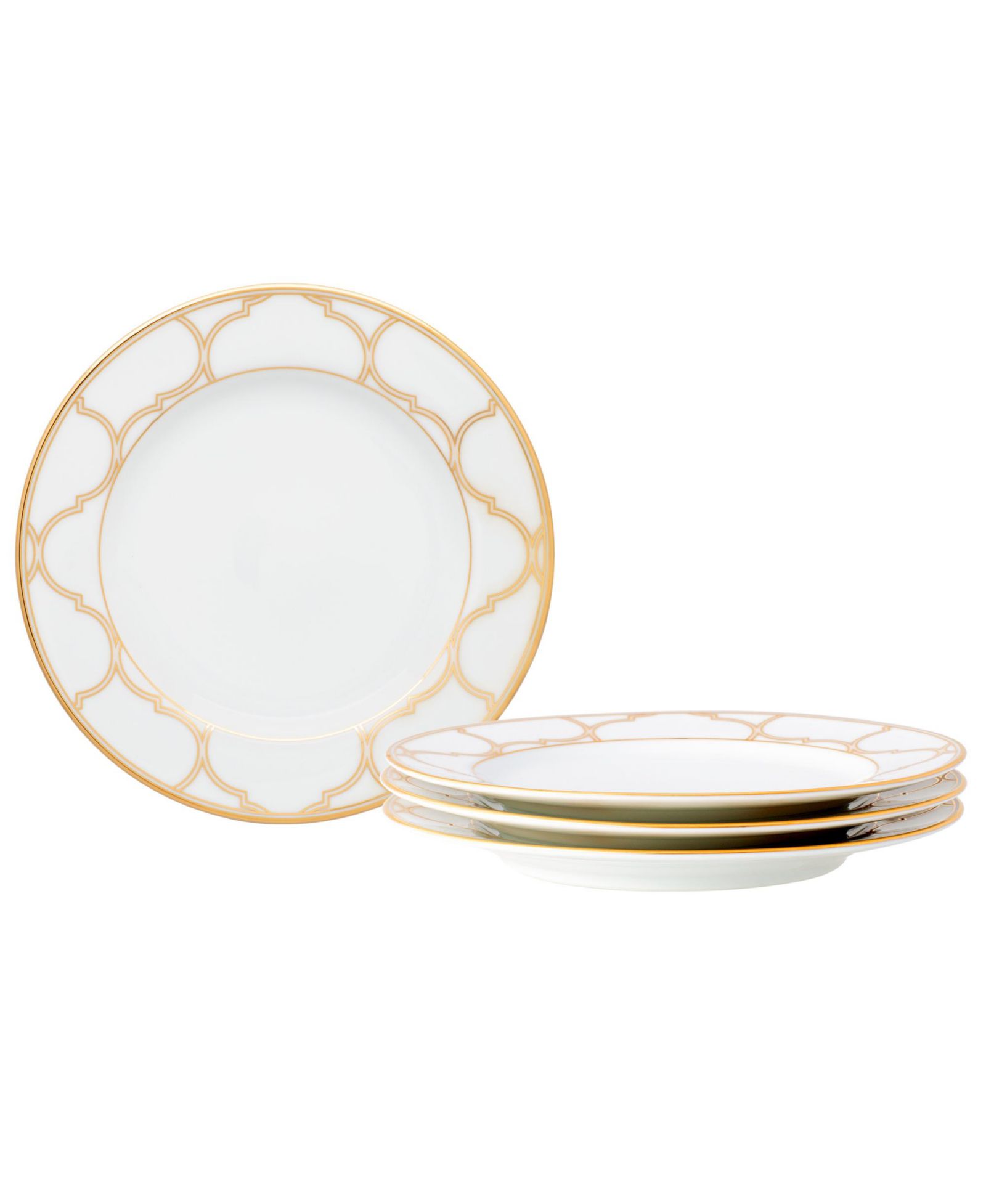 Набор из 4 тарелок для хлеба и масла Noritake Eternal Palace Gold, 6-1/2"