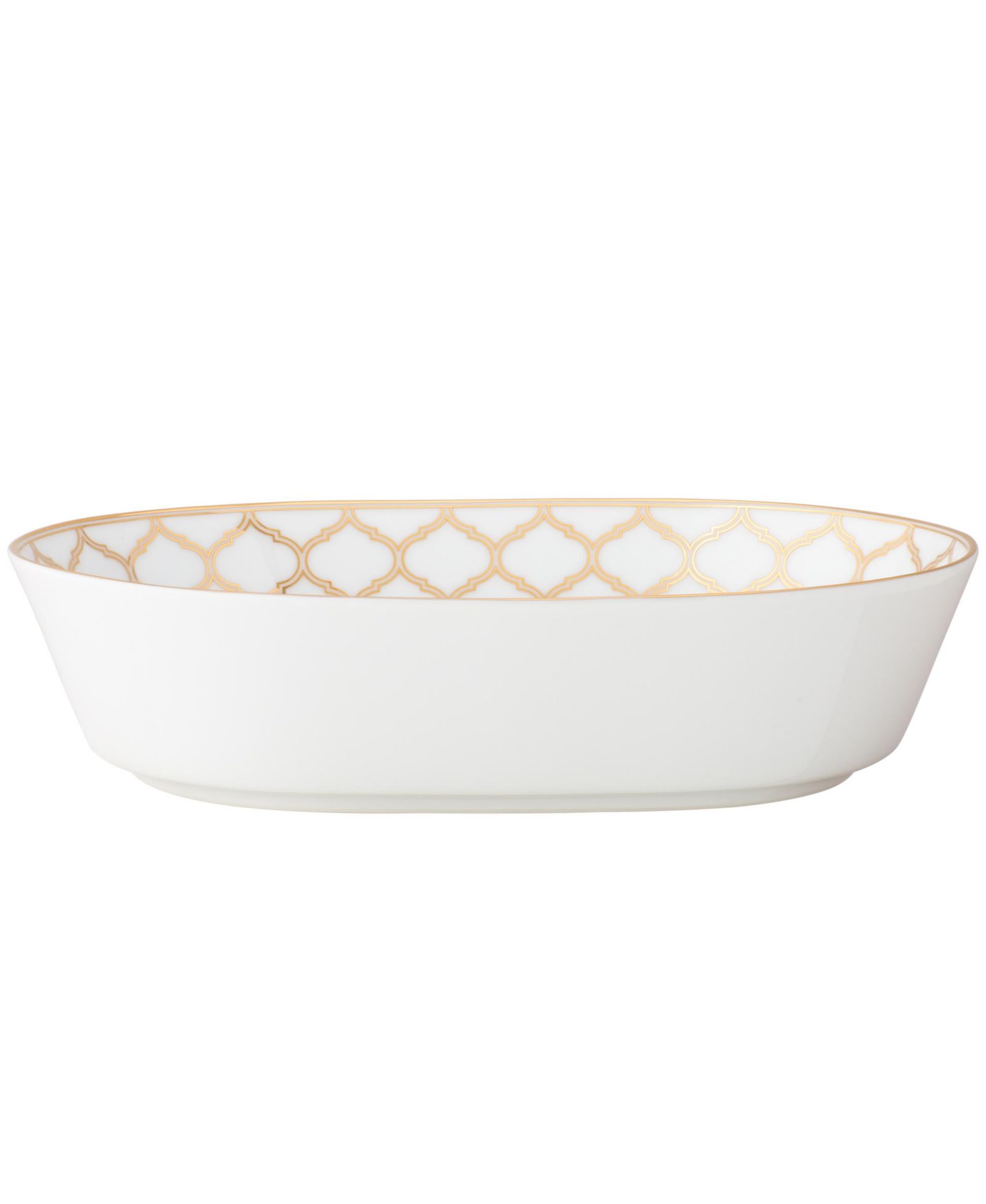 Noritake Eternal Palace Gold Oval Vegetable Bowl, 32 OZ