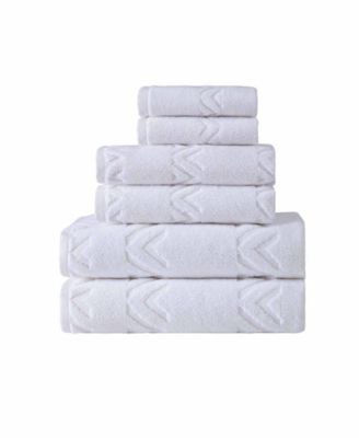 OZAN PREMIUM HOME Turkish Cotton Sovrano Collection 6-Pc. Bath Towel Sets