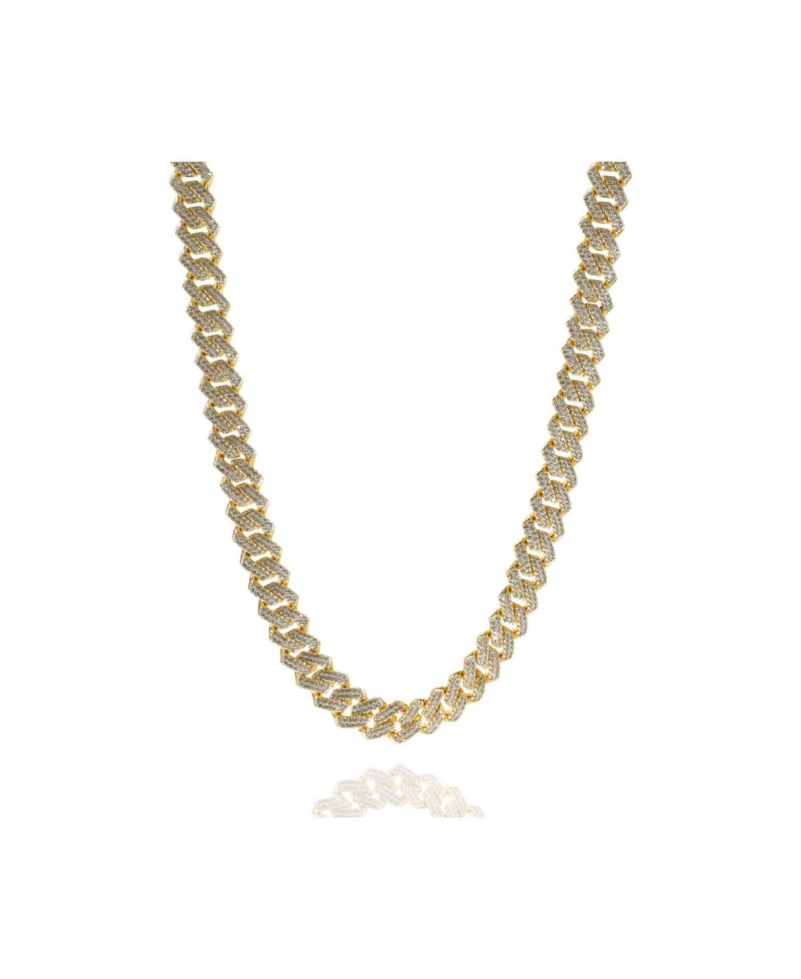 Широкое ожерелье OMA THE LABEL Frosty Link Collection