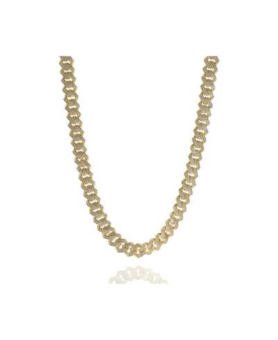 OMA THE LABEL Frosty Link Collection Wide Necklace