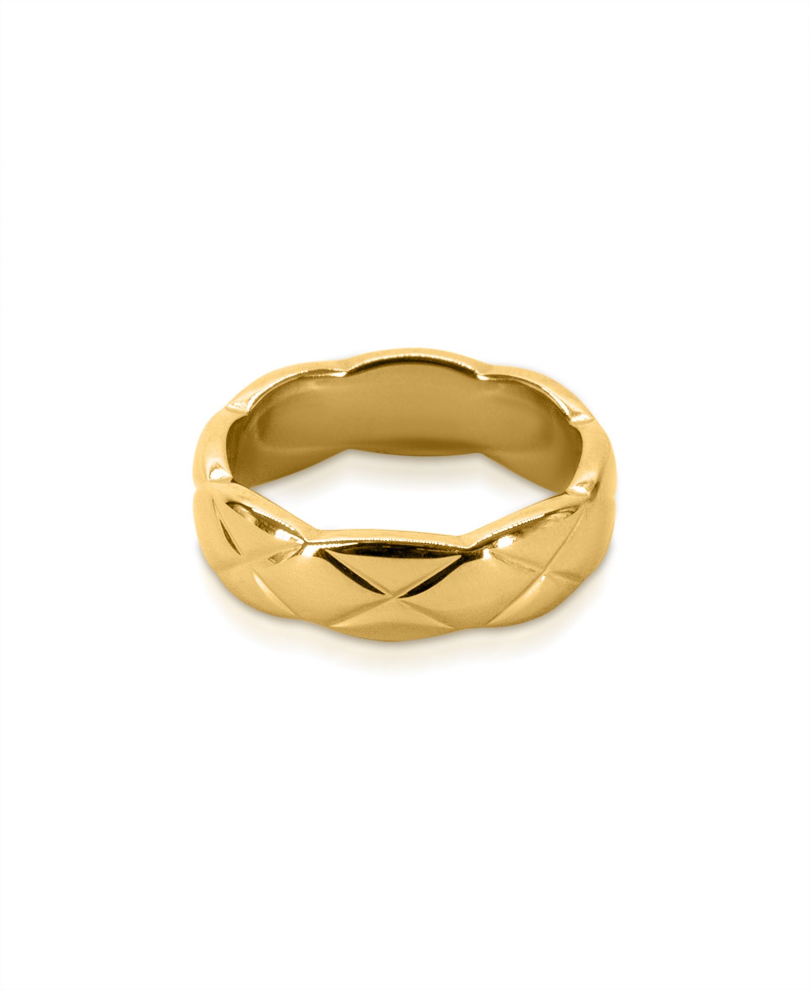 Кольцо OMA THE LABEL Nneoma 1/4", 18K Gold-Plated Brass