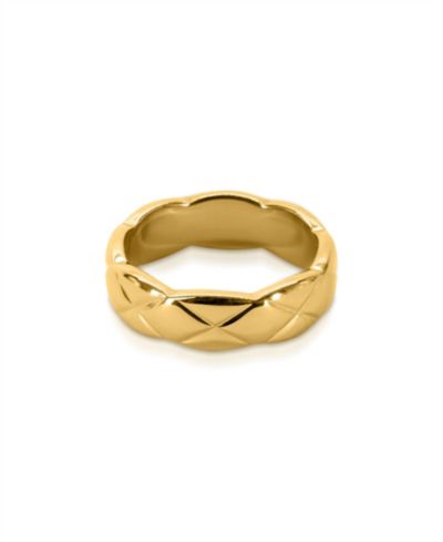 Кольцо OMA THE LABEL Nneoma 1/4", 18K Gold-Plated Brass