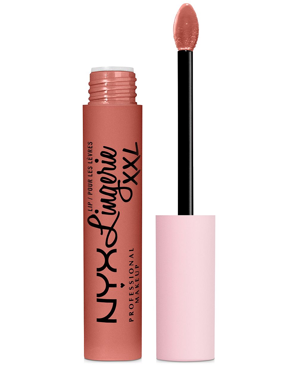 Матовая жидкая помада NYX Professional Makeup Lip Lingerie XXL стойкая