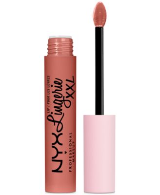 Матовая жидкая помада NYX Professional Makeup Lip Lingerie XXL стойкая