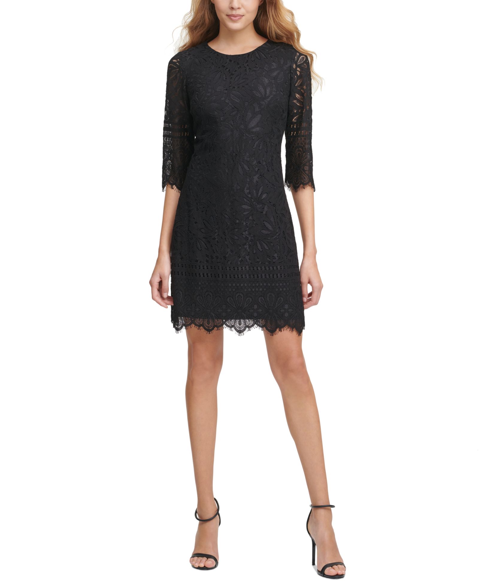 Платье-футляр Kensie Lace Sheath