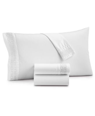 Hotel Collection Chain Links Embroidered 100% Pima Cotton Pillowcase, Standard, Exclusively at Macy’s