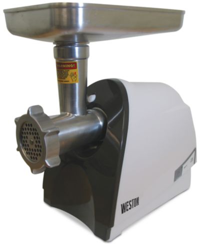 Weston No. 8 Heavy-Duty Electric Meat Grinder & Sausage Stuffer
