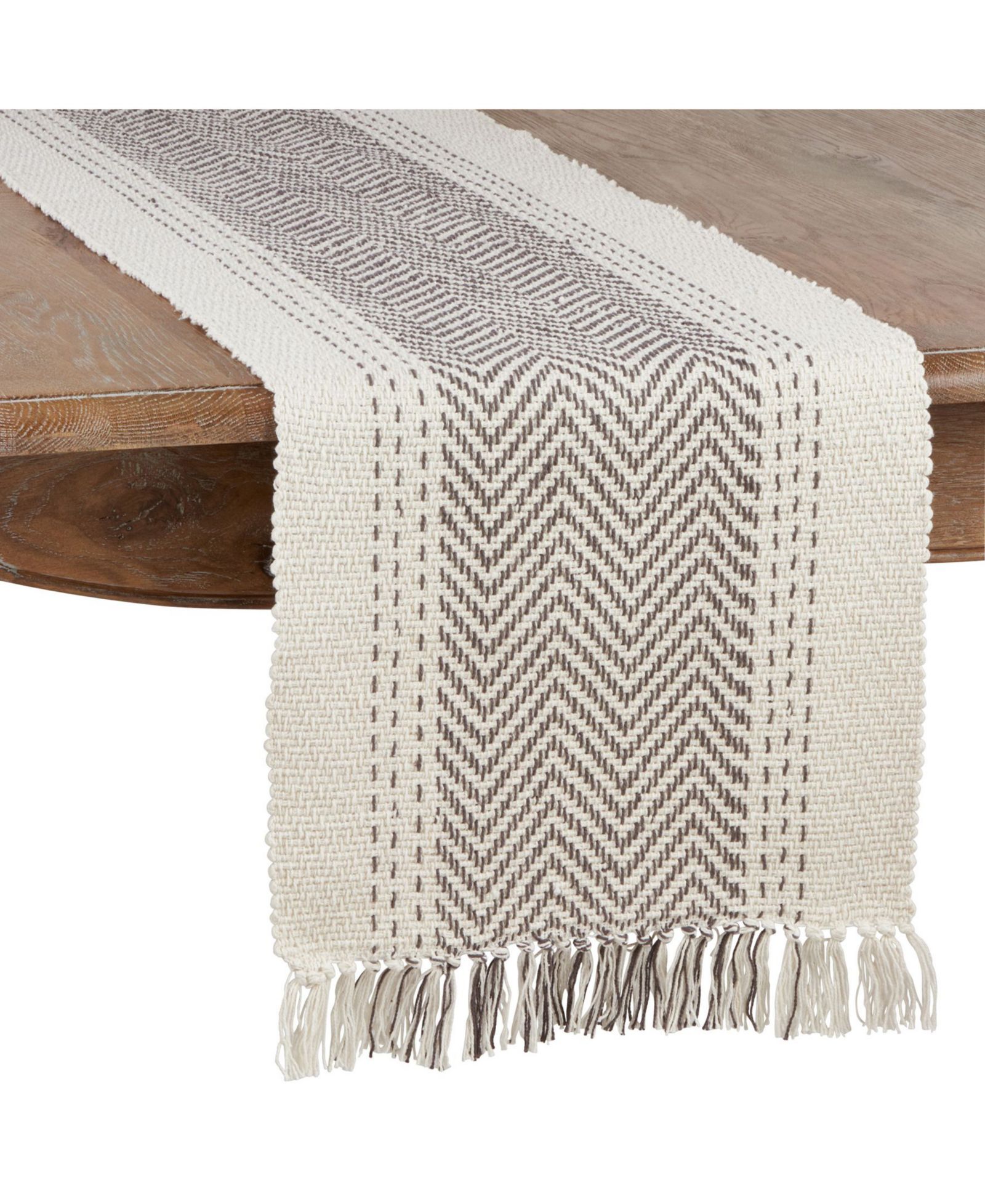 Дорожка для стола Saro Lifestyle с узором Kantha 120" x 16"