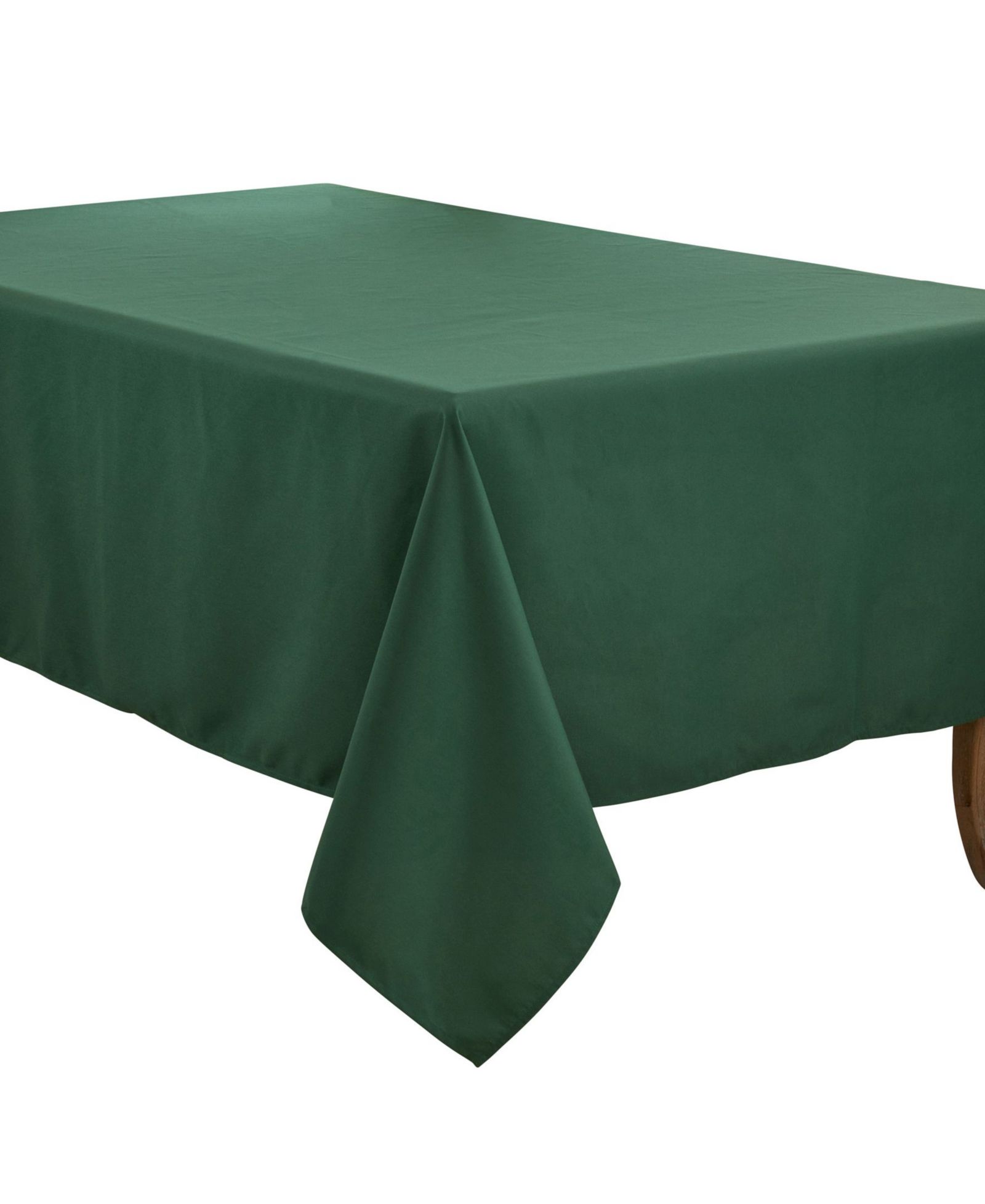 Saro Lifestyle Everyday Design Solid Color Tablecloth, 120" x 65"