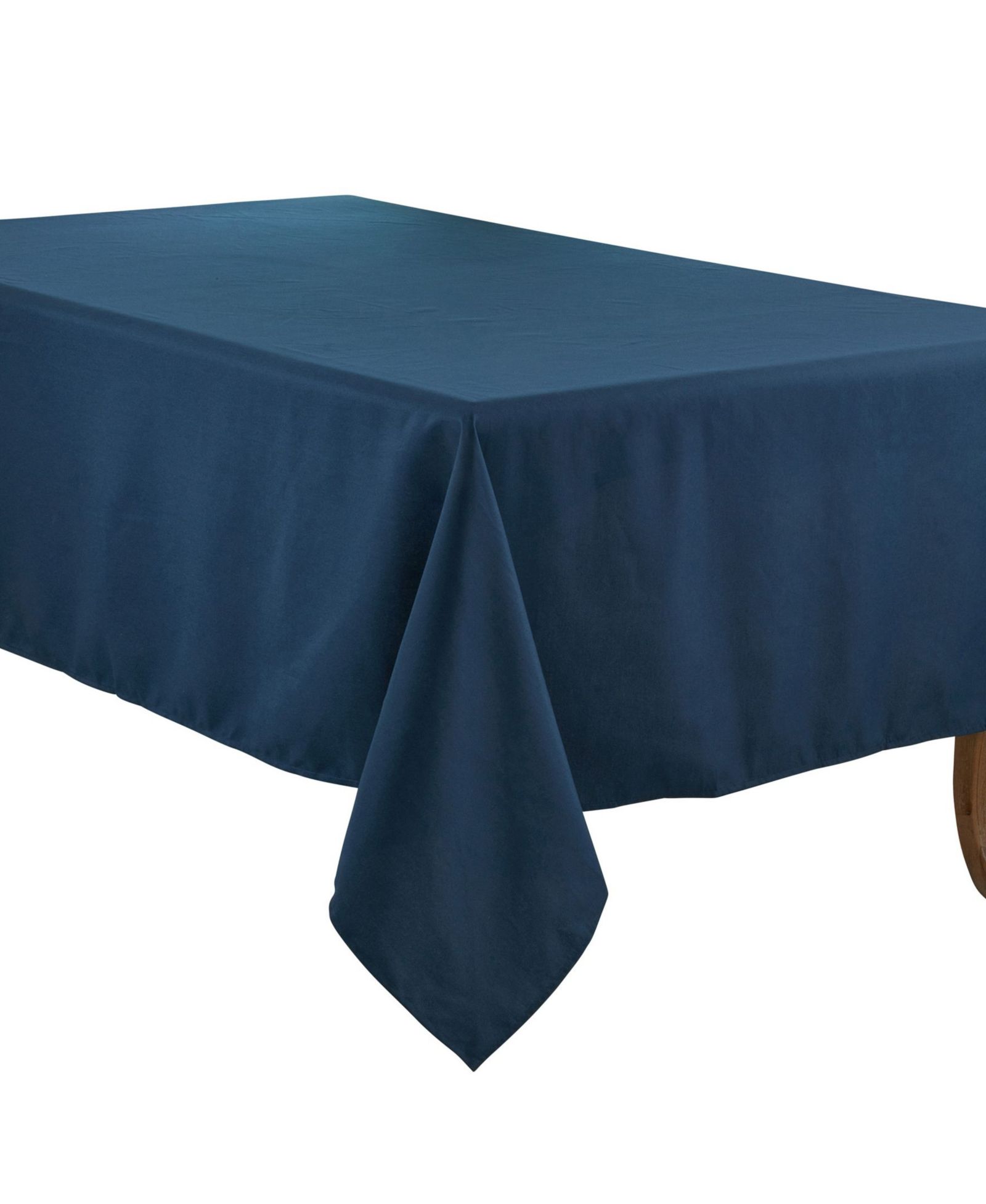 Saro Lifestyle Everyday Design Solid Color Tablecloth, 84" x 65"