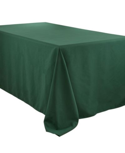 Saro Lifestyle Everyday Design Solid Color Tablecloth, 132" x 90"