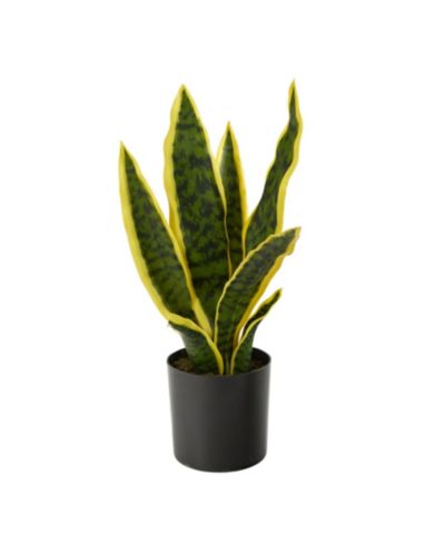 Nearly Natural Искусственное растение Sansevieria 14"