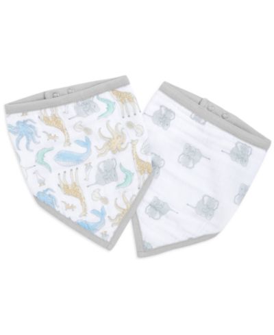 aden by aden + anais Детские слюняги Bandana для мальчиков и девочек, Pack of 2
