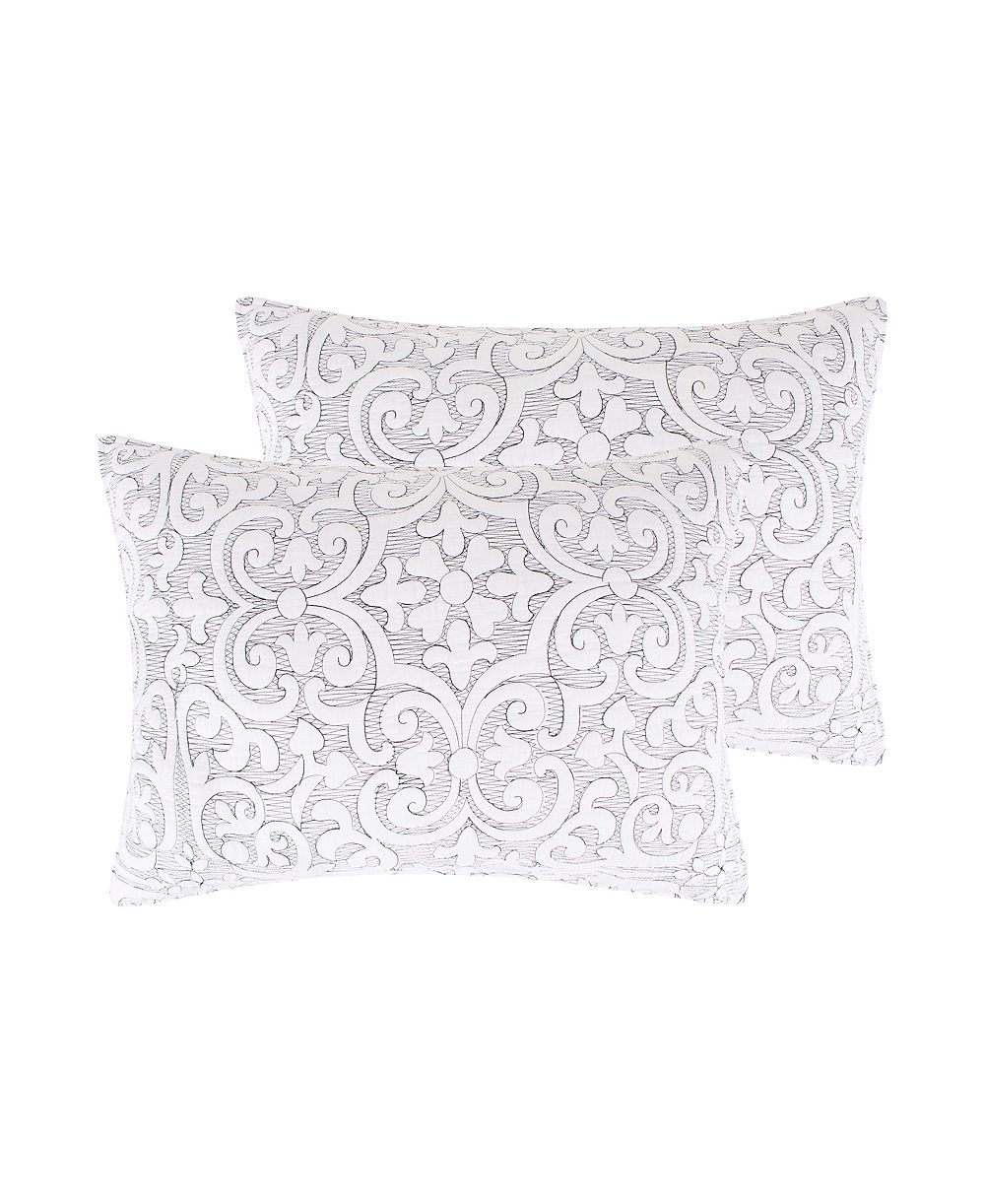 Levtex Home Sherbourne Quilted Stitch Набор из 2 наволочек, Standard