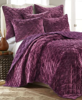 Levtex Home Ellora Velvet Quilt, Full/Queen