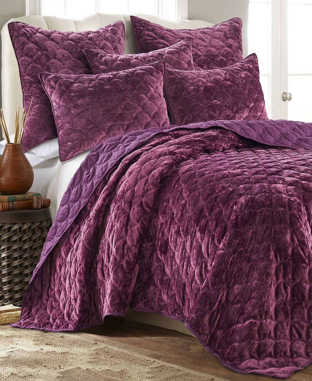 Levtex Home Ellora Velvet Quilt, King