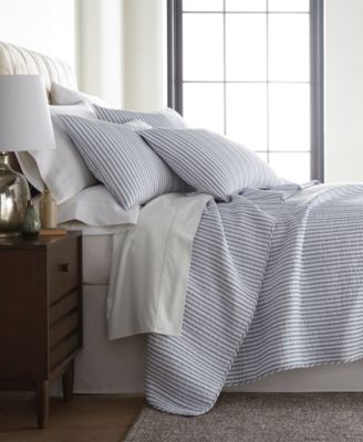 Реверсивный набор из 3 предметов Levtex Home Tobago Stripe Quilt Set, King/California King