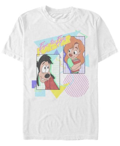 Men's A Goofy Movie Eye To Eye 80's Short Sleeve T-shirt