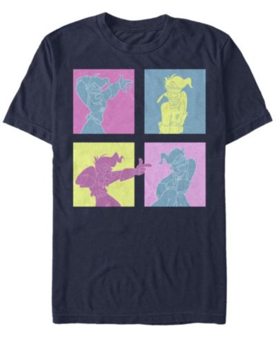 Мужская футболка A Goofy Movie Neon Grid Short Sleeve