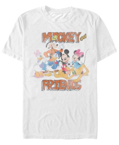 Мужская футболка Mickey Classic Mickey and Friends с коротким рукавом
