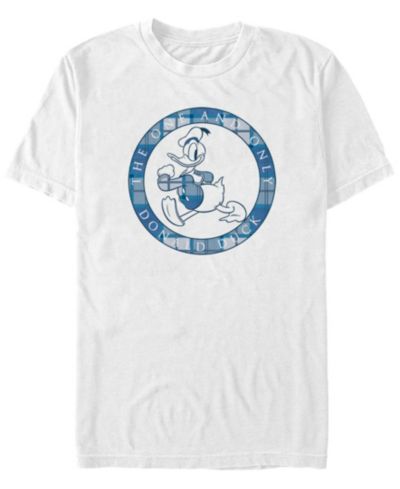 Мужская футболка Mickey Classic Donald Tartan Short Sleeve