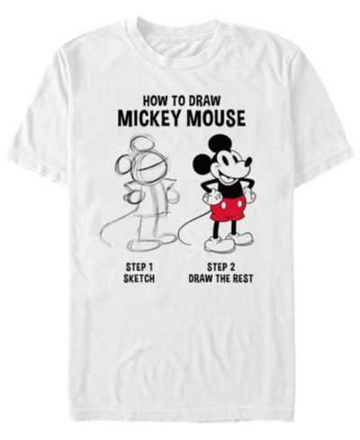Мужская футболка с рисунком Mickey Fifth Sun