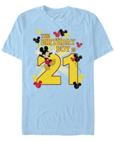 Мужская футболка Fifth Sun Mickey Birthday 21 Short Sleeve Crew