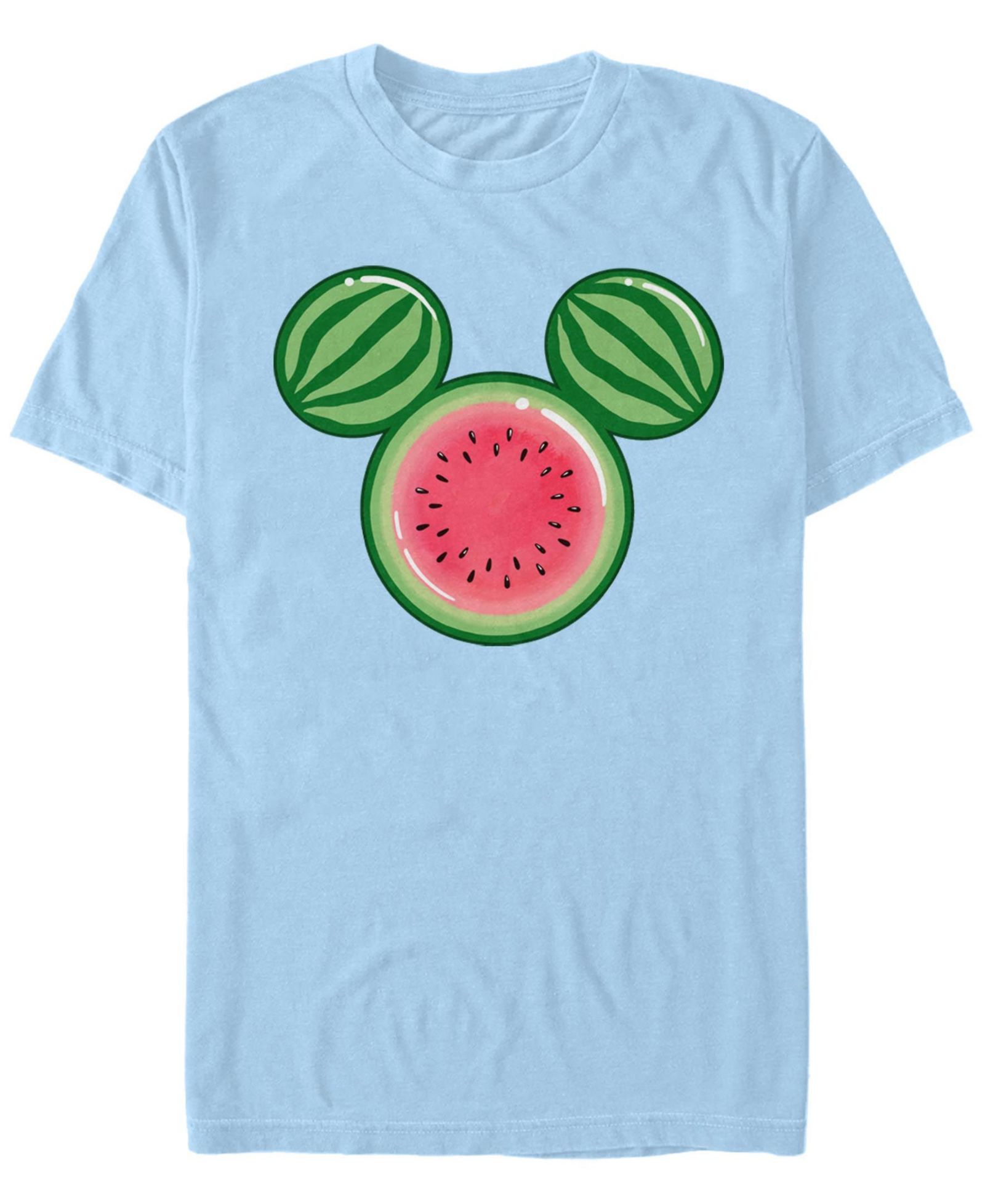 Fifth Sun Men's Watermelon Ears Short Sleeve Crew T-shirt