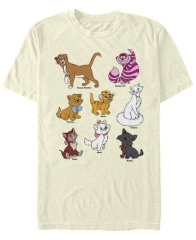 Мужская футболка Fifth Sun Disney Cats Grid с коротким рукавом
