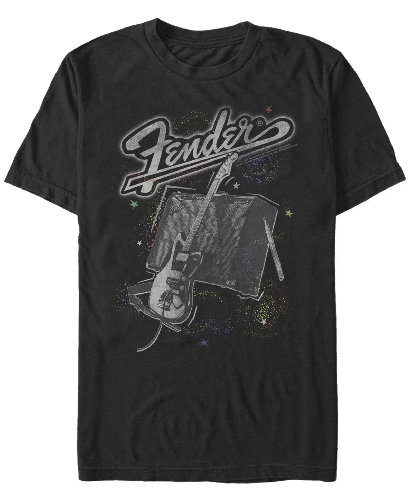 Fifth Sun Men's Space Fender Short Sleeve Crew T-shirt