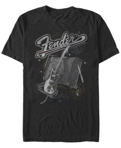 Fifth Sun Men's Space Fender Short Sleeve Crew T-shirt