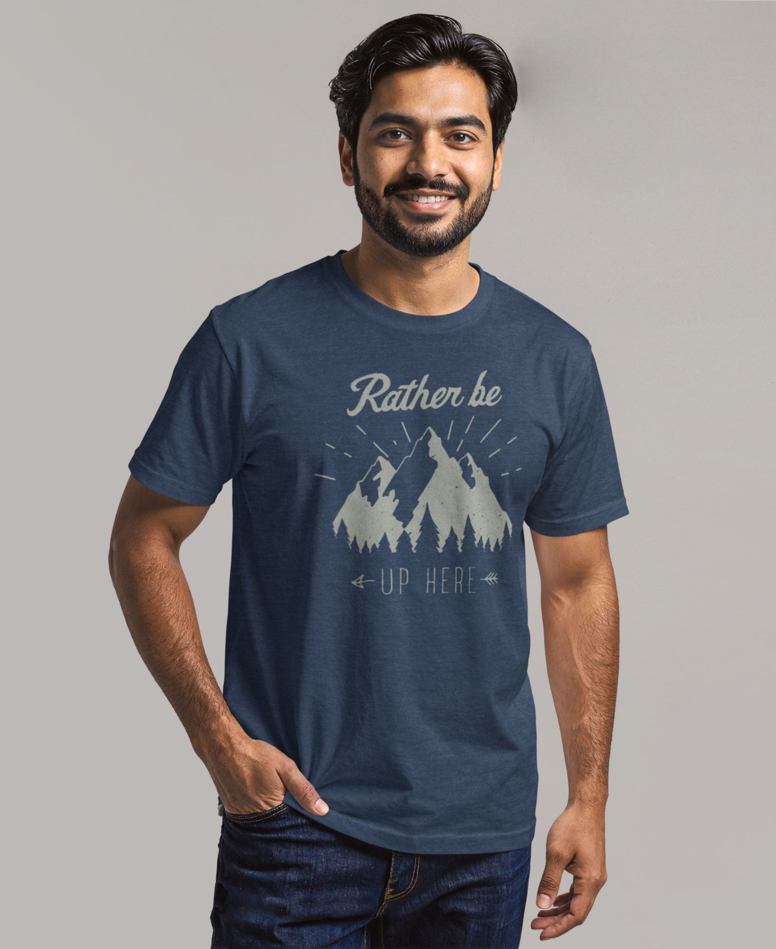 Fifth Sun Men's Rather Be Short -Sleeve Crew T-Shirt