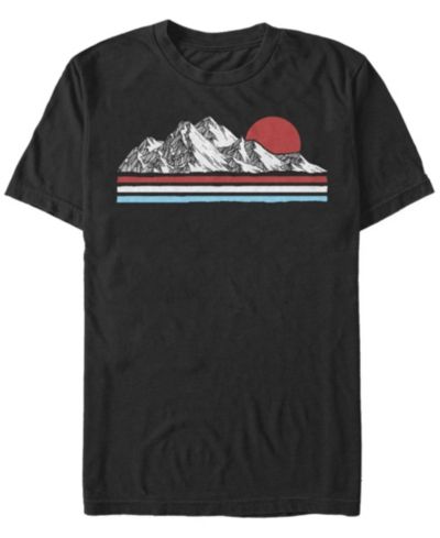 Fifth Sun Мужская футболка с коротким рукавом Snow Peak