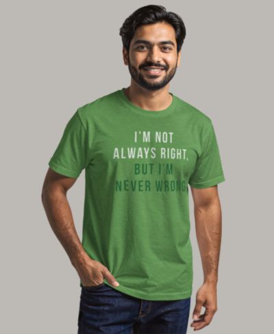 Fifth Sun Men's Never Wrong Short-Sleeve Crew T-Shirt