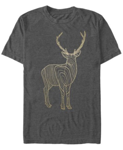 Футболка Fifth Sun Men's Stag Tree Grain Short Sleeve Crew