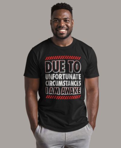 Fifth Sun Men's I Am Awake Short-Sleeve Crew T-Shirt