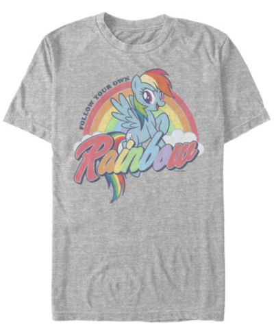 Fifth Sun Мужская футболка с коротким рукавом Rainbow Short Sleeve Crew