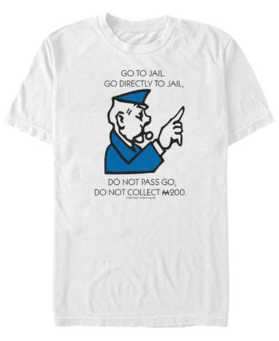 Мужская футболка Fifth Sun Go to Jail Short Sleeve Crew T-shirt