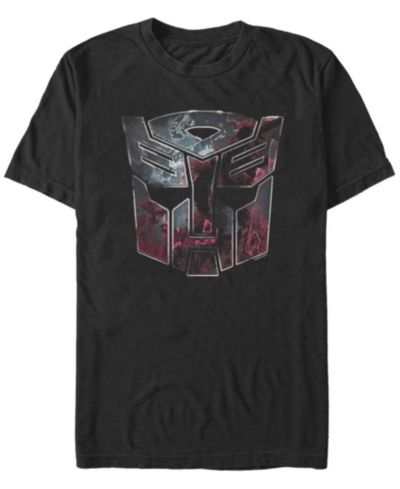 Fifth Sun Мужской Autobot Face Badge Short Sleeve Crew T-shirt