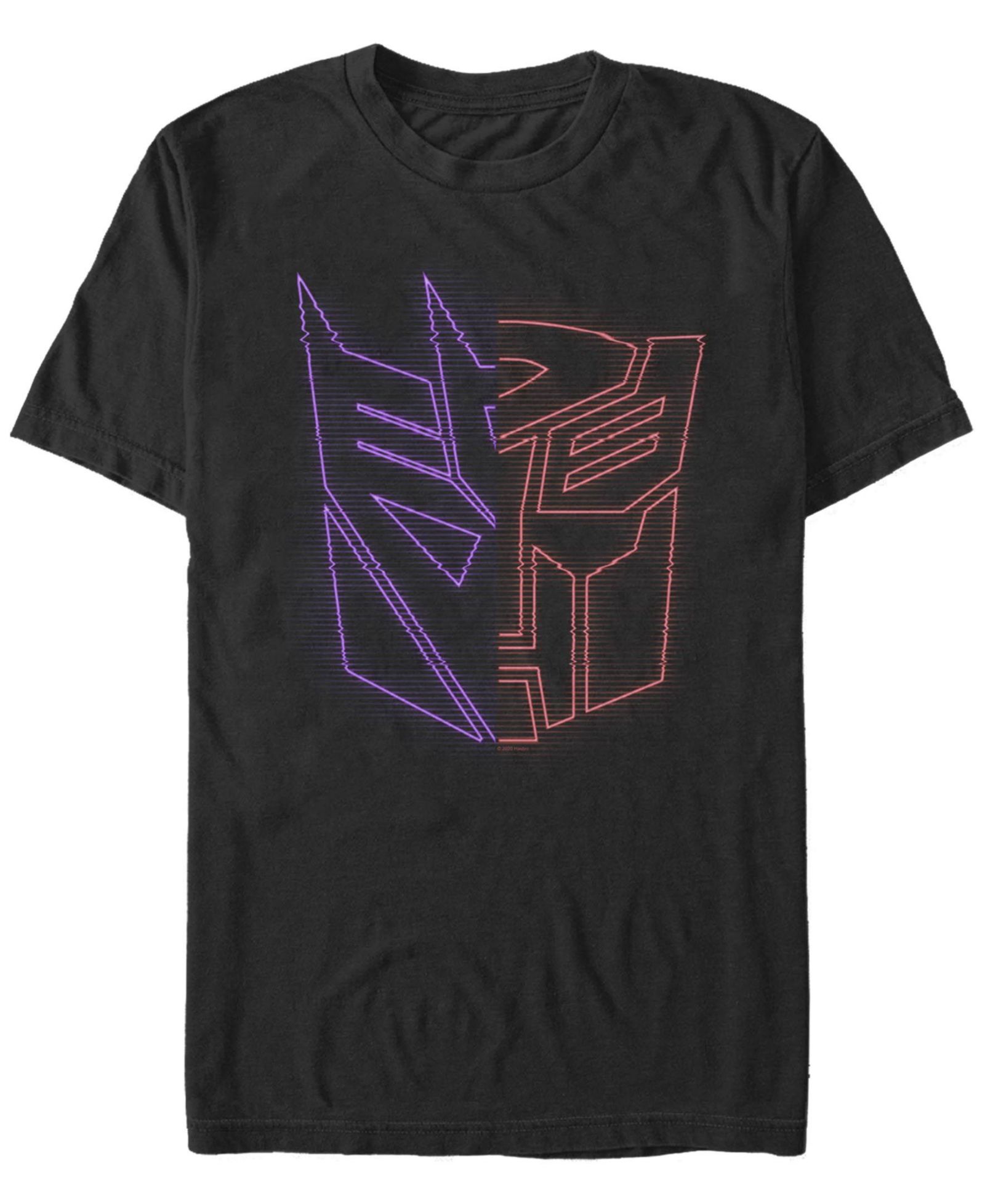 Fifth Sun Men's Autobot футболка с голографическим принтом и коротким рукавом