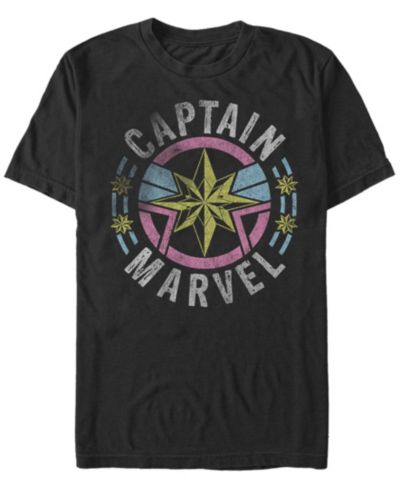 Fifth Sun Мужская футболка с коротким рукавом Captain Marvel 90's