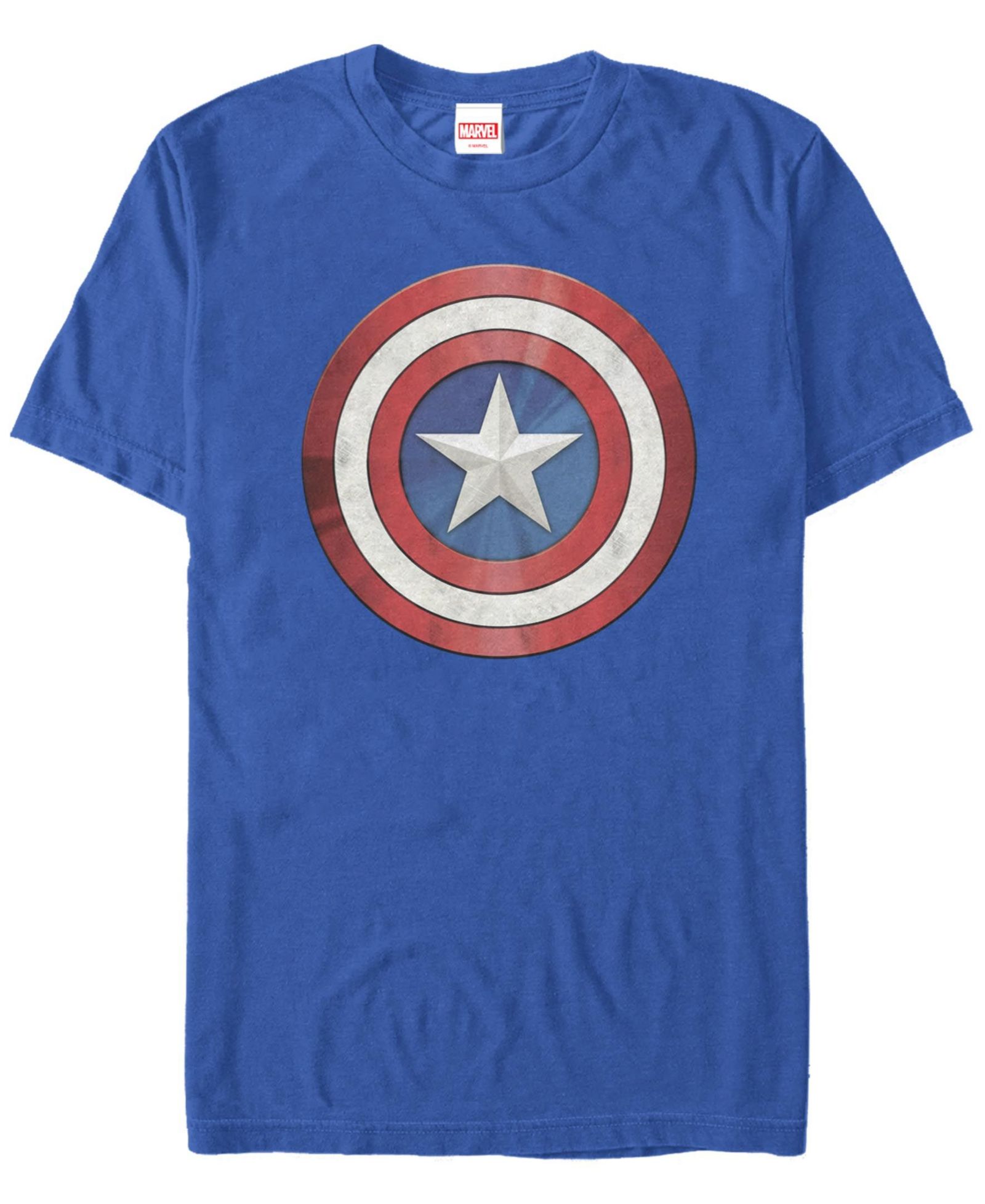 Fifth Sun Men's Shiny Shield Short Sleeve Crew T-shirt