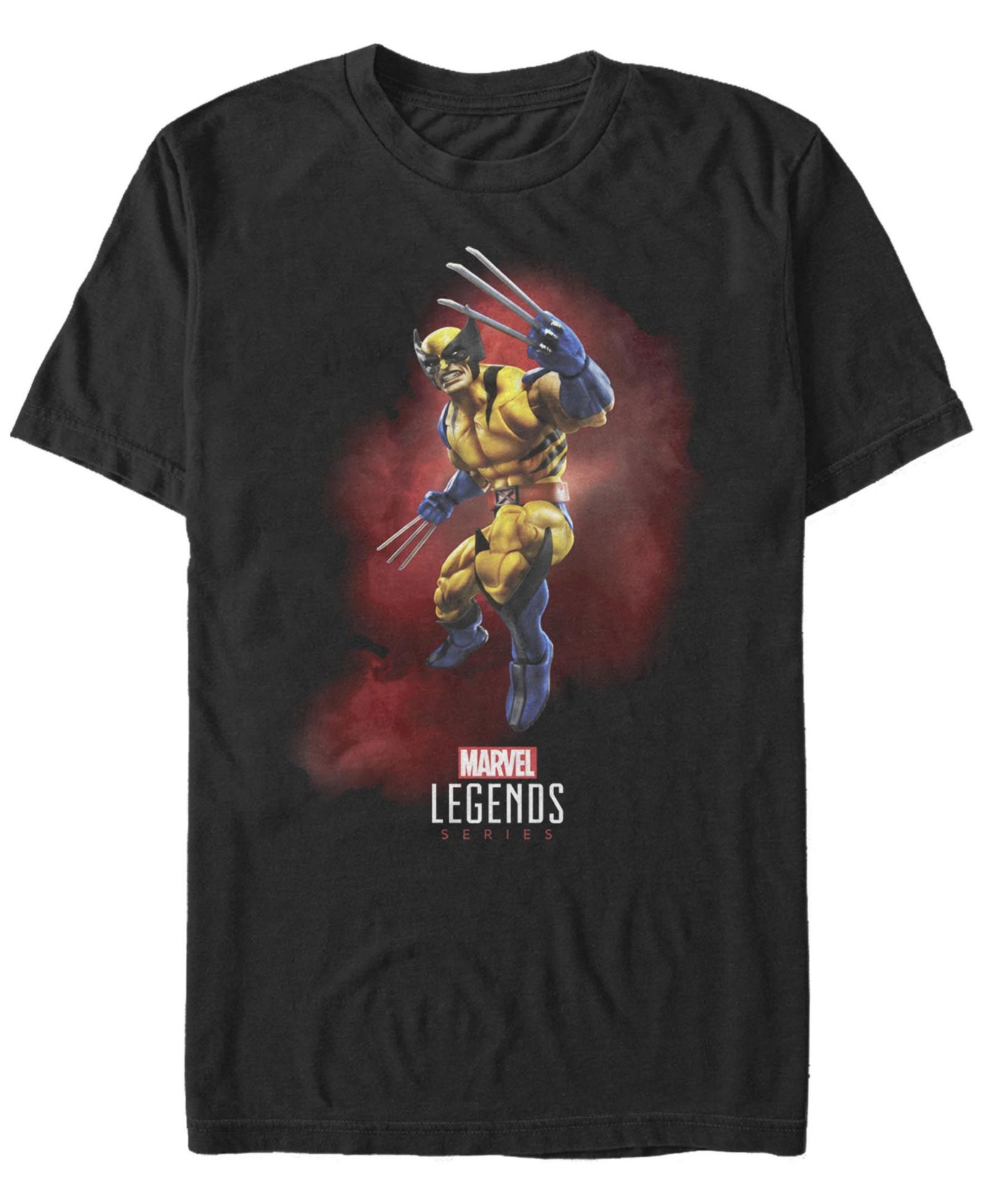 Fifth Sun Men's Marvel Legends Wolverine Short Sleeve Crew T-shirt