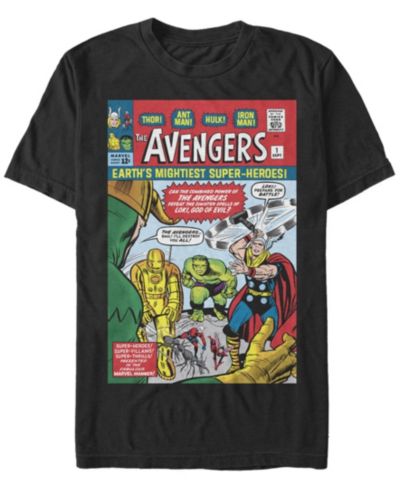 Fifth Sun Мужская футболка Avengers Cover Short Sleeve Crew